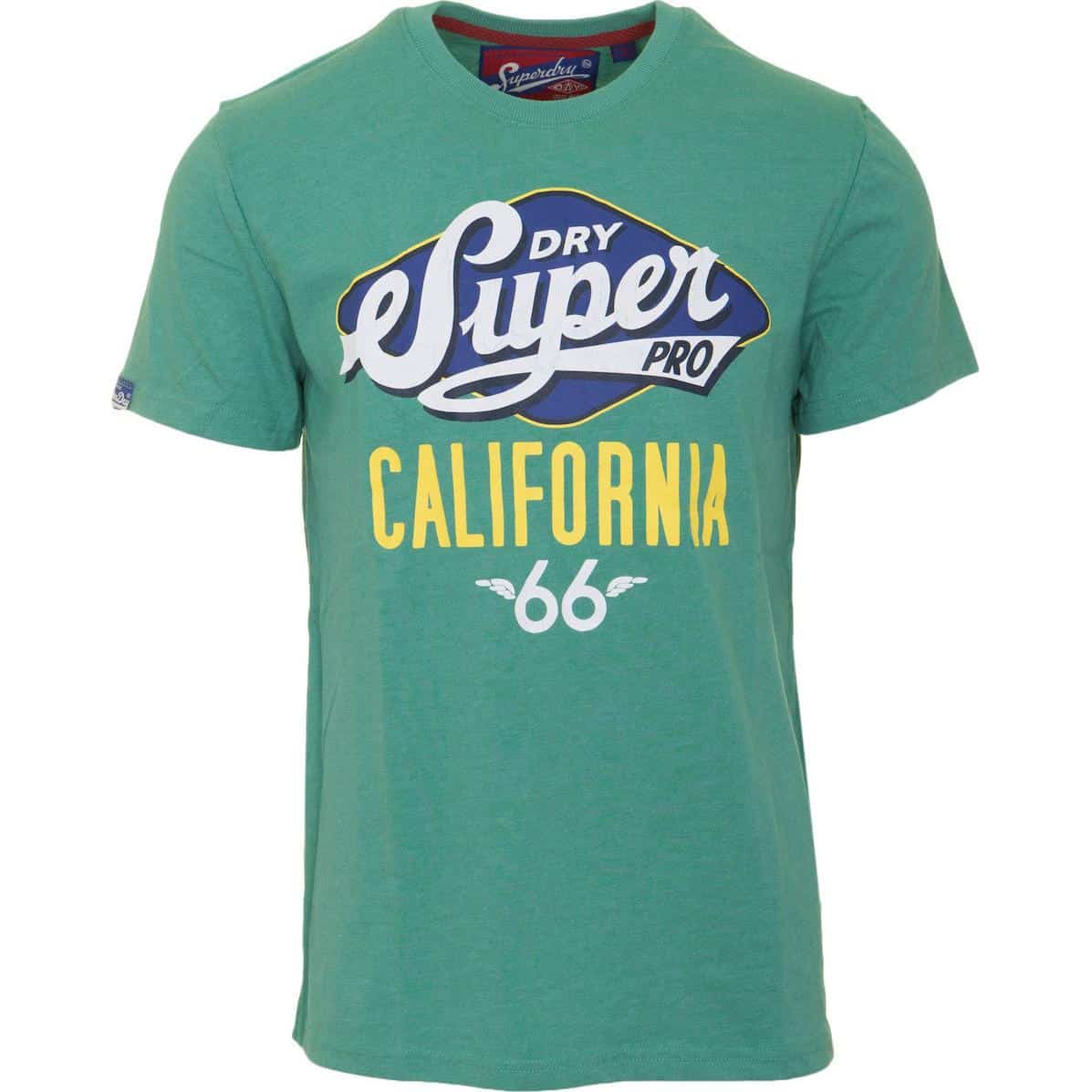 5057101580172 SUPERDRY T-SHIRT REWORKED CLASSIC CALI TEE - M10034TQ-PB5 VERMONT GREEN - Image 1