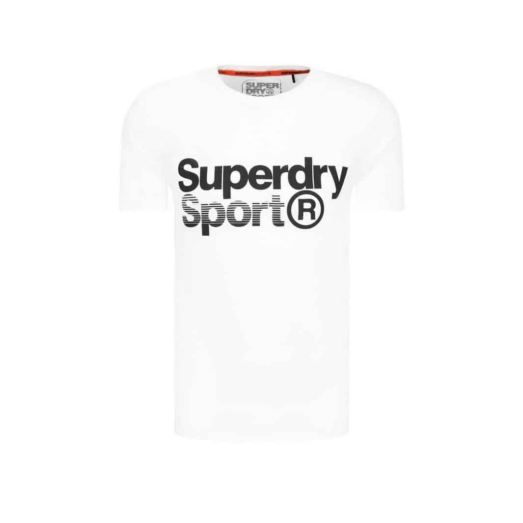 5057842262139 SUPERDRY T-SHIRT CORE SPORT GRAPHIC TEE - MS3201YT-04C WHITE - Image 1