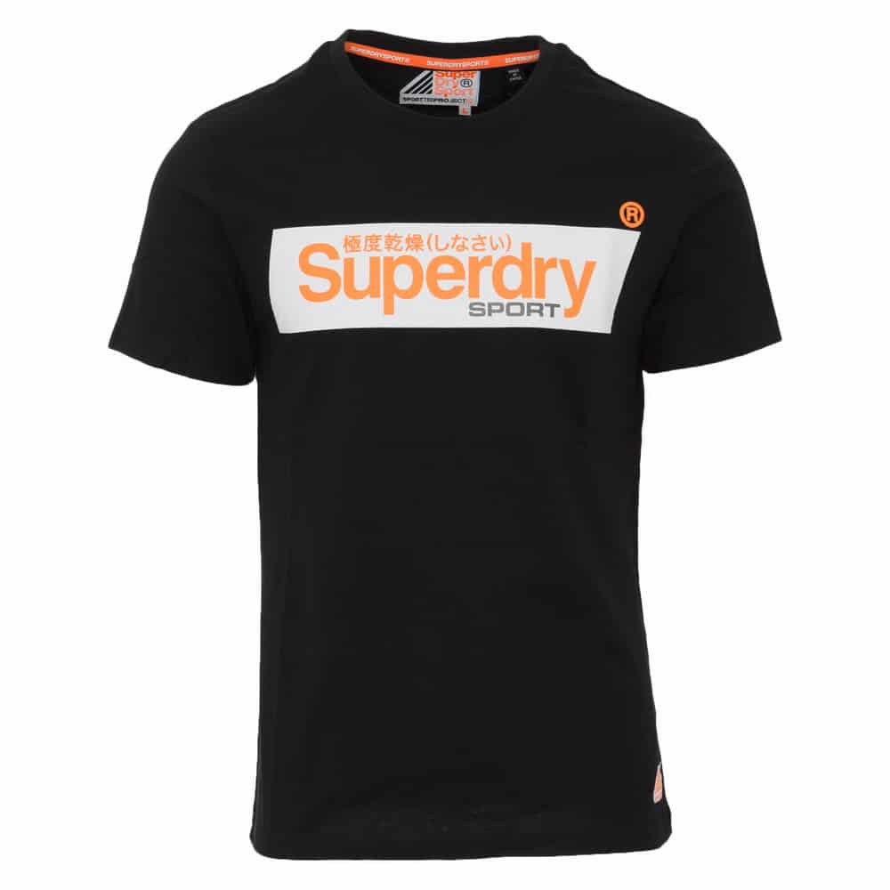 5057842290330 SUPERDRY T-SHIRT SPEED BOX TEE - MS3073RU-02A BLACK - Image 1