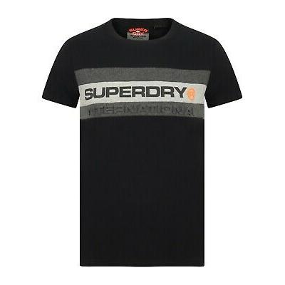 5057842599808 SUPERDRY T-SHIRT TROPHY TEE - M1000052B-02A BLACK - Image 1