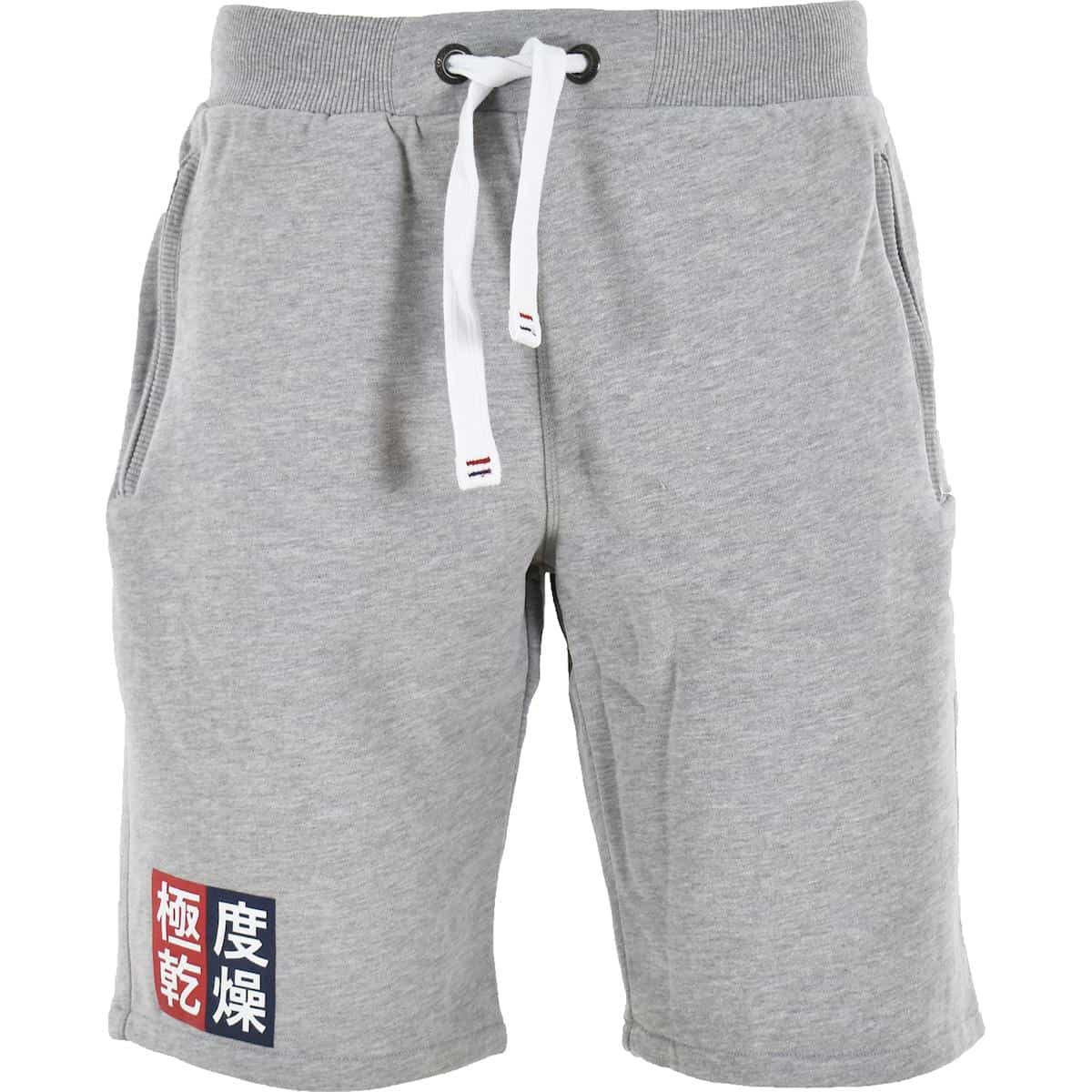 5057842848722 SUPERDRY SIDELINE TROPHY SHORT - M7110002A-07Q GREY MARL - Image 1