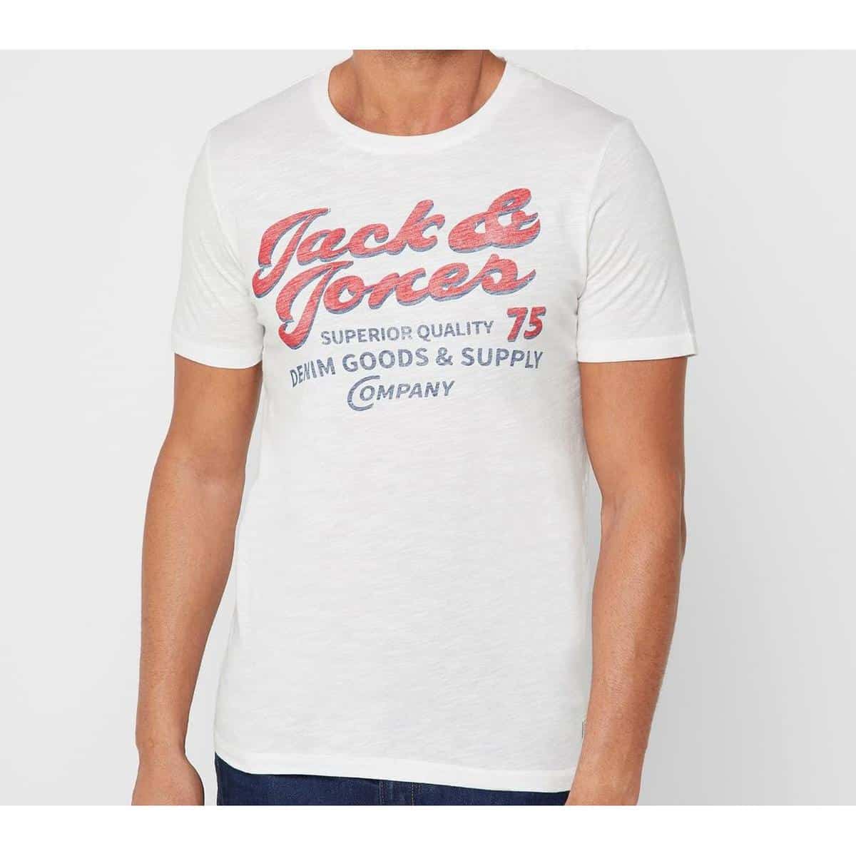 5713755005620 JACK & JONES JPRSUPER BLU. TEE SS CREW NECK PRE - 12145773 CLOUD DANCER - Image 1