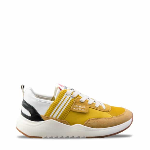 63 FRANKLIN MARSHALL FFIE0003L YELLOW-WHITE 0319 - Image 1