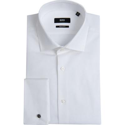 4029053868395 HUGO BOSS GARDNER - 50416894 - 100 REGULAR FIT WHITE - Image 1
