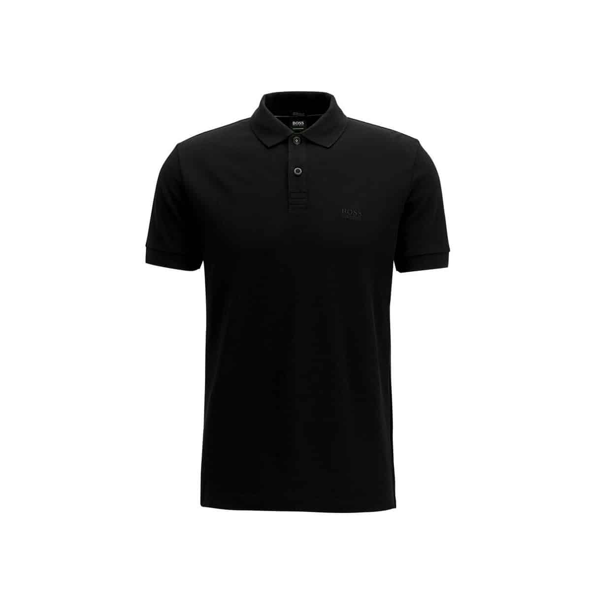 HUGO BOSS BLACK POLO CLASSIC PIQUE SS HUGO BOSS POLO PIQUE S/S PIRO - 50388956-001 BLACK - Image 1