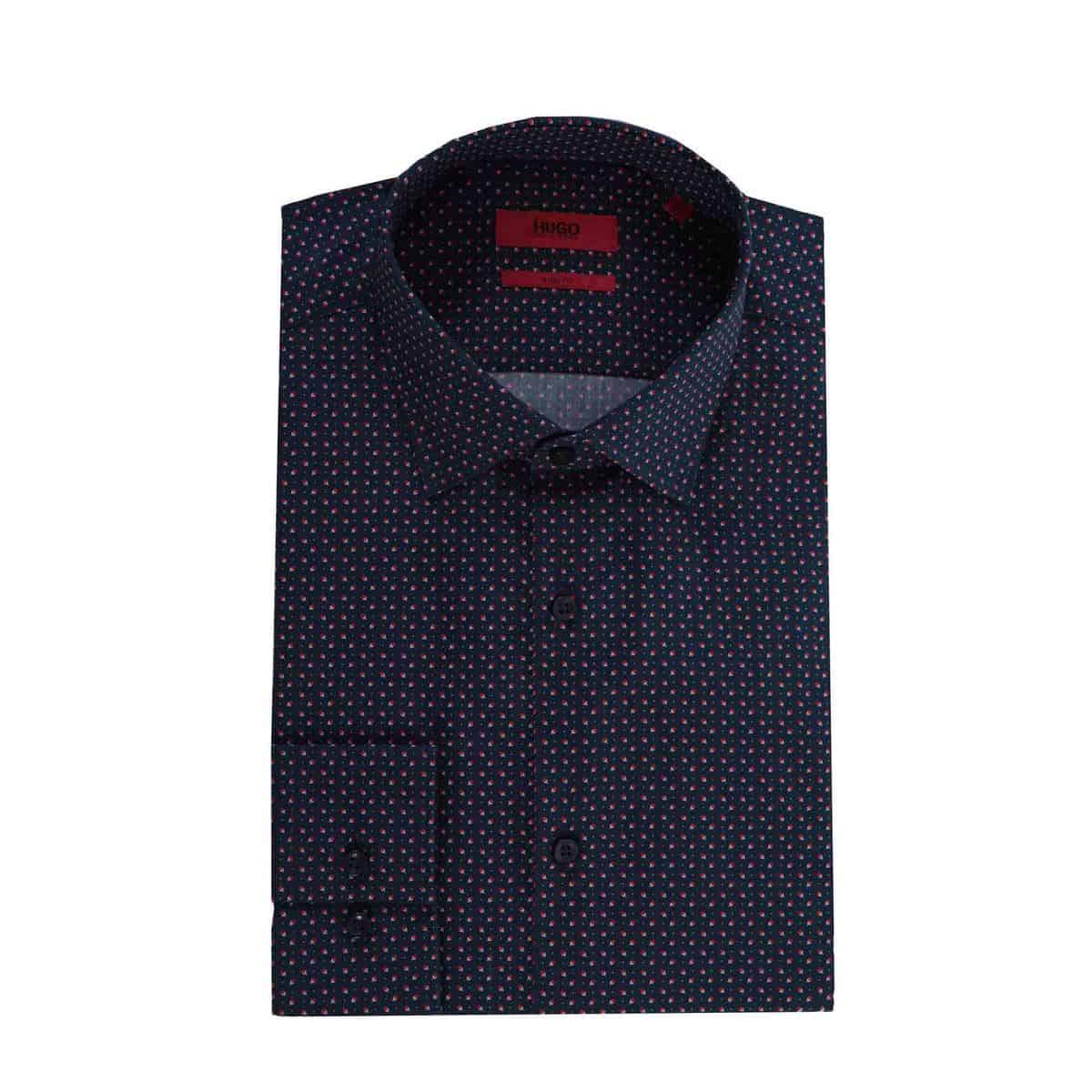 HUGO BOSS KENNO 50415657 413 SLIM FIT NAVY HUGO BOSS KENNO - 50415657-413 SLIM FIT NAVY - Image 1