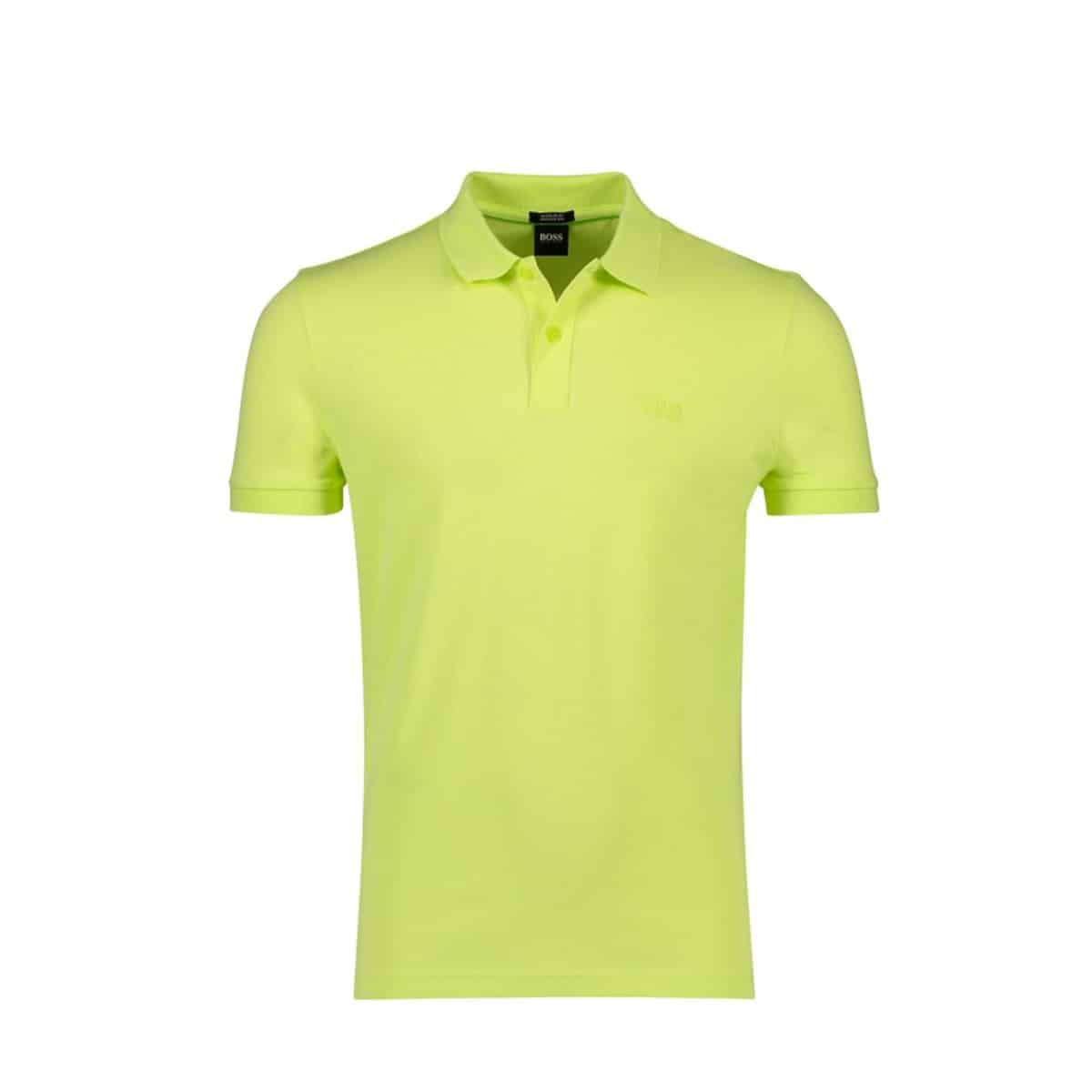 HUGO BOSS LIME POLO PIQUE SS CLASSIC HUGO BOSS POLO PIQUE S/S PIRO - 50388956-744 LIME GREEN - Image 1