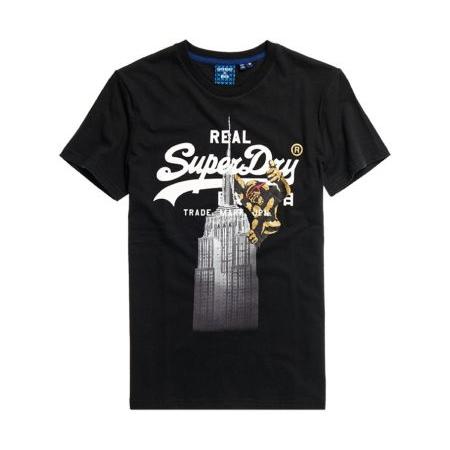 Unnamed SUPERDRAY VL NYC PHOTO TEE - M1010347B-02A BLACK - Image 1