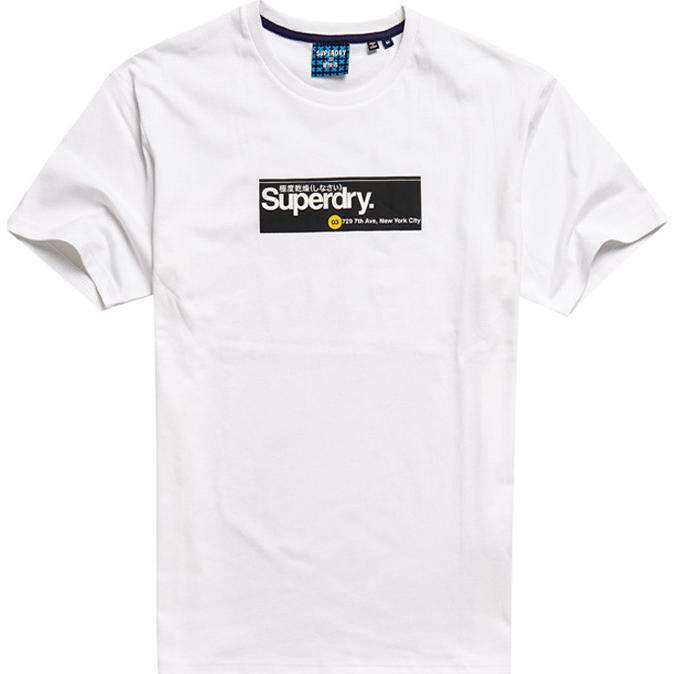 20201027114539 7fa129fb SUPERDRY CL TRANSIT TEE-M1010343A-T7X BRILLIANT WHITE - Image 1
