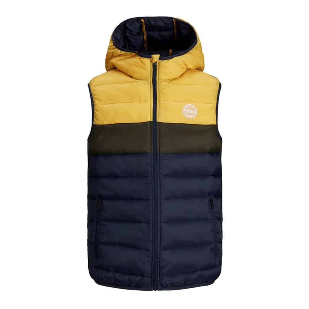 i20-jack-jones-12173753yolk-yellowjpg JACK & JONES - JJEMAGIC BODY WARMER NOOS - 12173753 YOLK YELLOW - Image 1