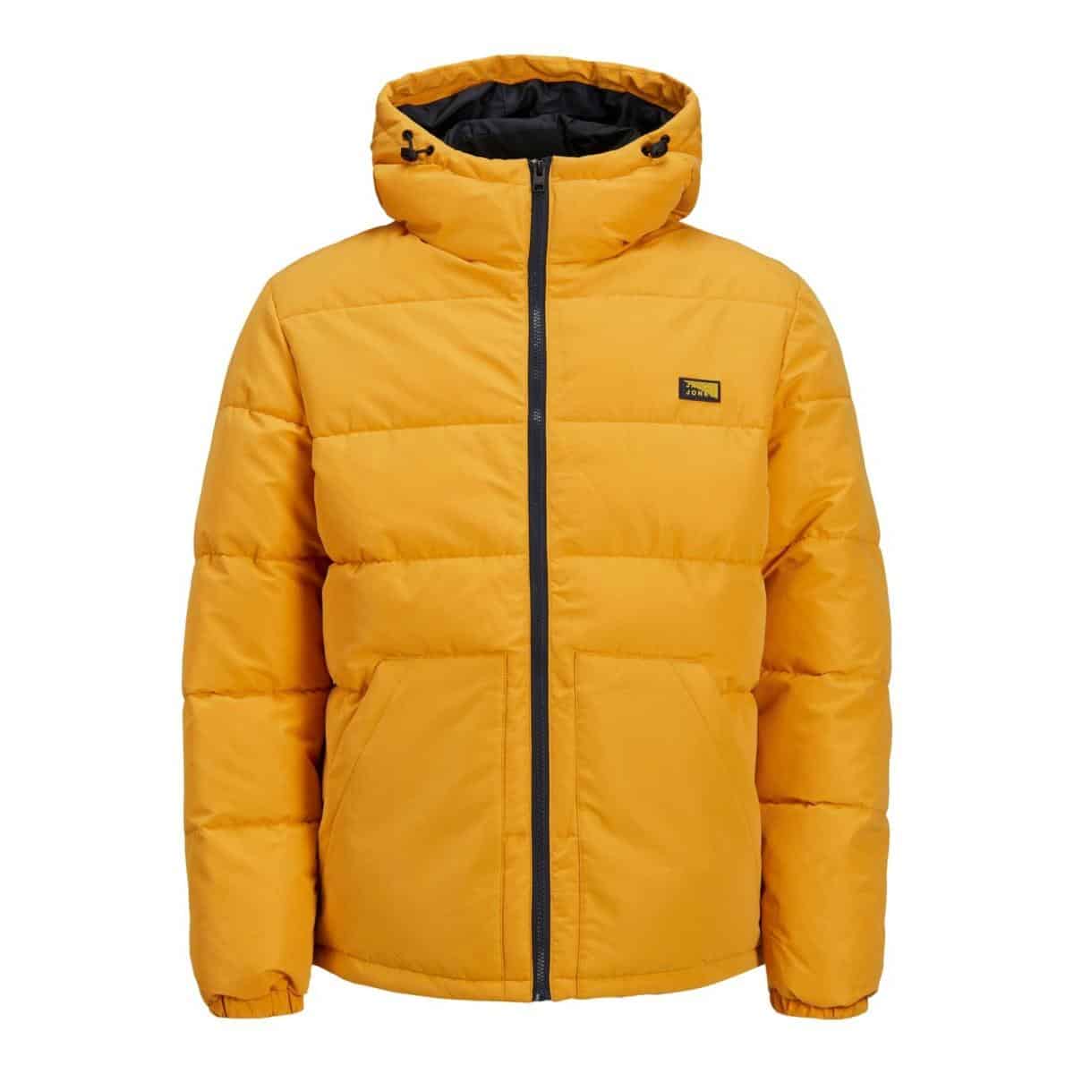 jj__12192714__front JACK & JONES JCORED PUFFER LTN - 12192714 GOLDEN ORANGE - Image 1