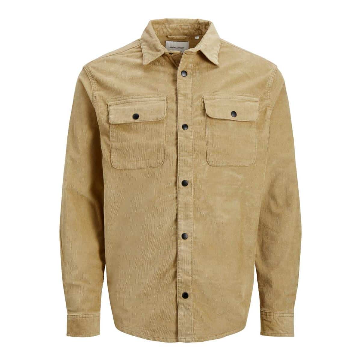jj__3432428__front JACK & JONES JJIALFRED JJCORDUROY SHIRT AKM - 12178329 CORNSTALK - Image 1