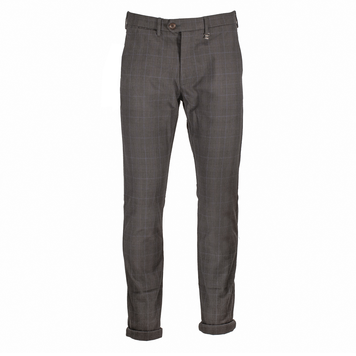 pesarobrown1 VITTORIO PANTS - PESARO - BROWN - Image 1