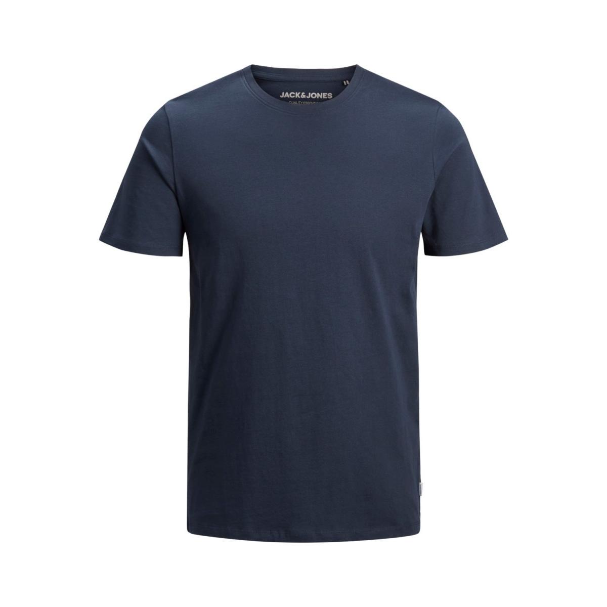 jj__3077461__front JACK & JONES - JJEORGANIC BASIC TEE SS O-NECK NOOS - 12156101 NAVY BLAZER - Image 1