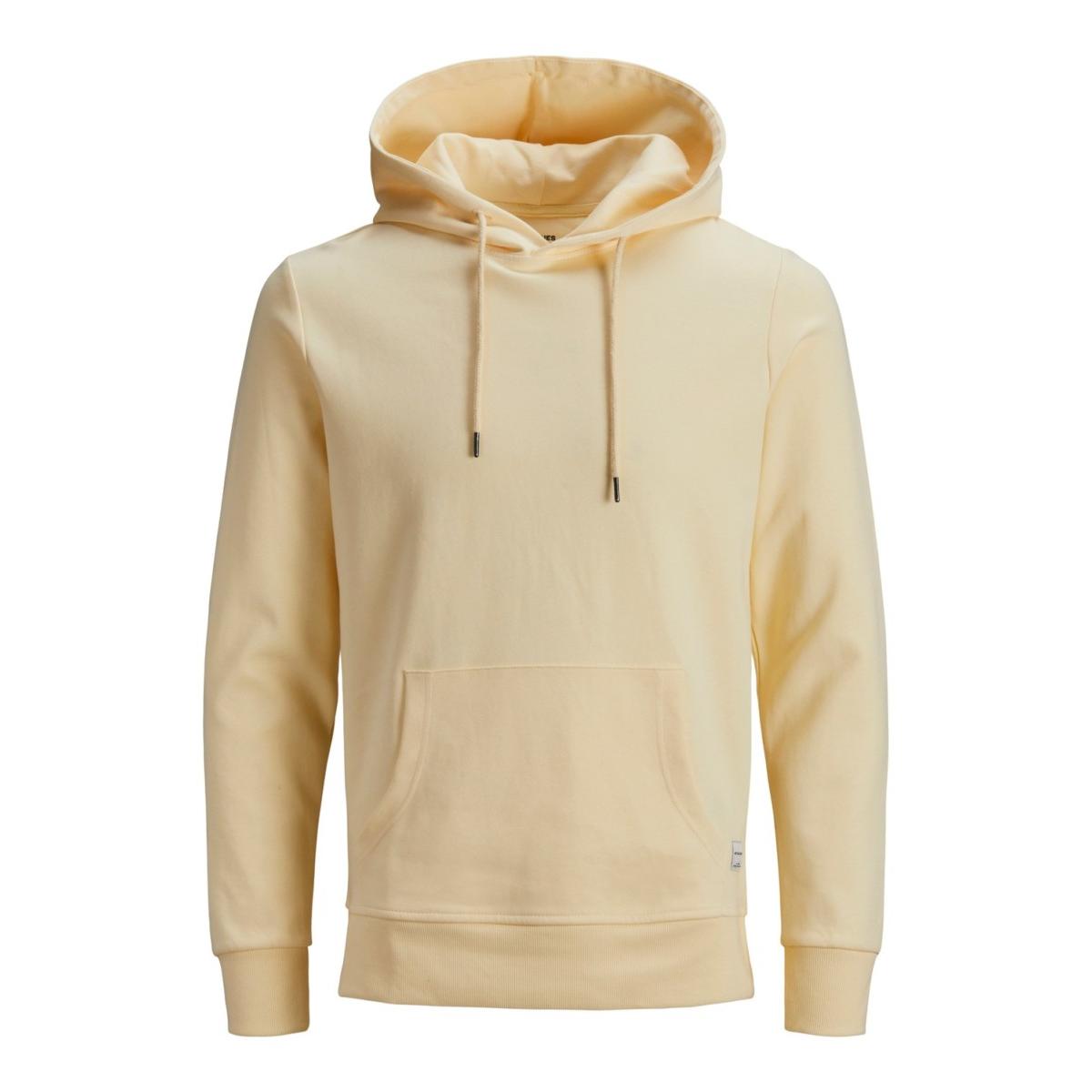 jj__3605557__front JACK & JONES - JJEBASIC SWEAT HOOD NOOS - 12182537 FLAN - Image 1