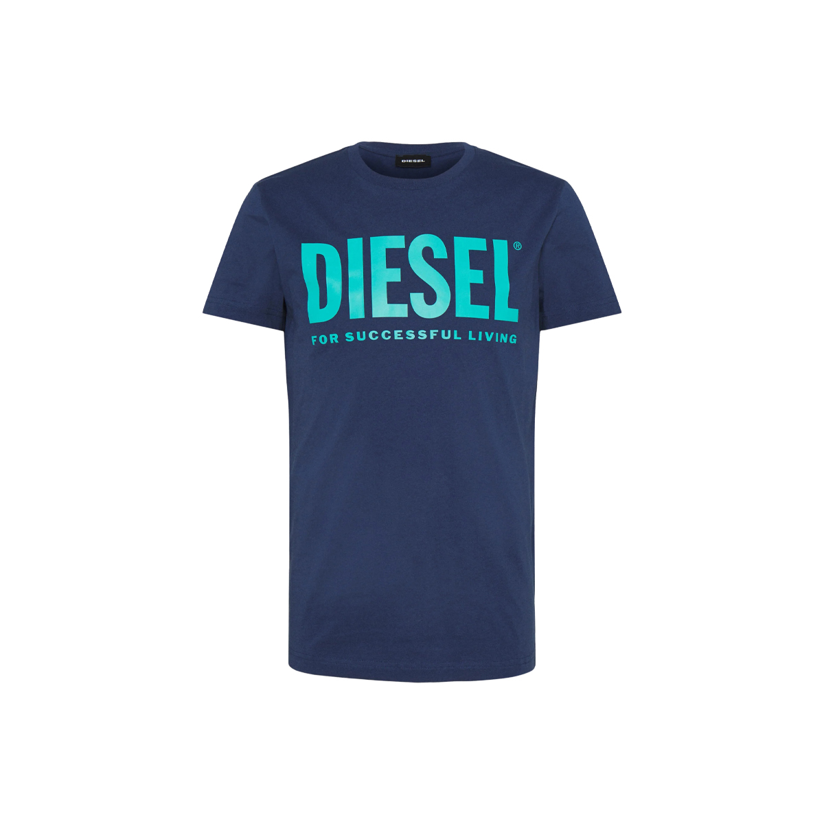 Untitled-1 DIESEL - T-DIEGO LOGO T-SHIRT - 00SXED-0AAXJ-8MG MIDNIGHT BLUE - Image 1
