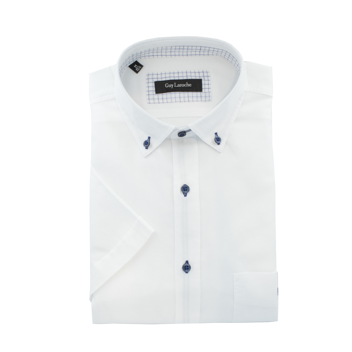 Untitled-42 GUY LAROCHE - S/S SHIRT GL2118391-1/BDKM WHITE - Image 1