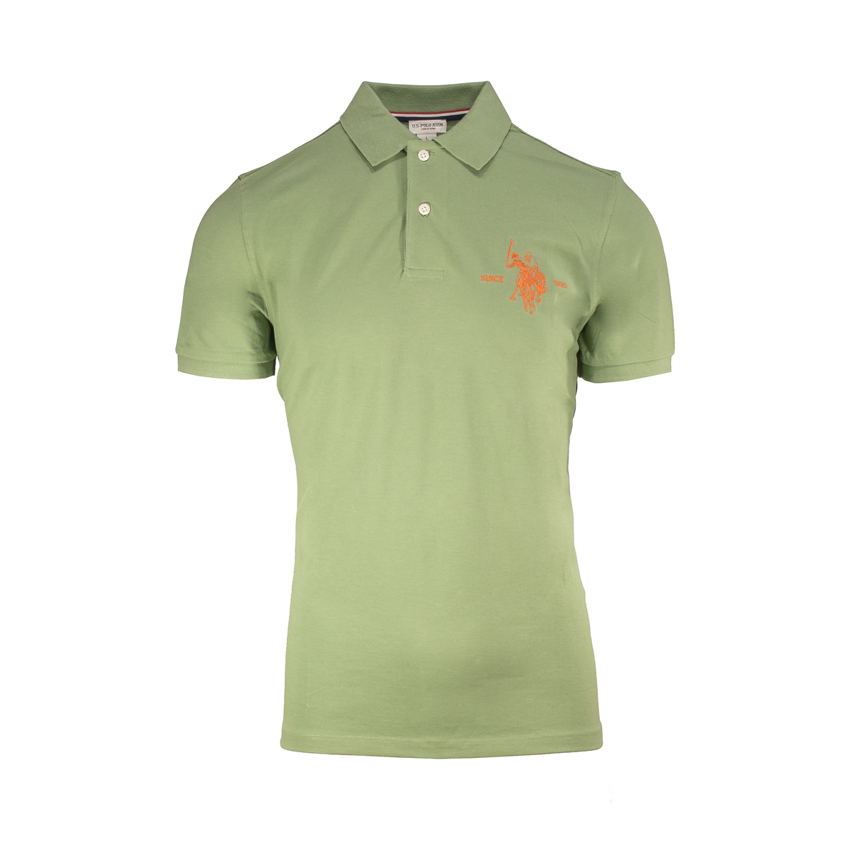 Untitled-7 U.S.POLO ASSN. - COLLAR POLO - 197-60133-41029-148 GREEN - Image 1