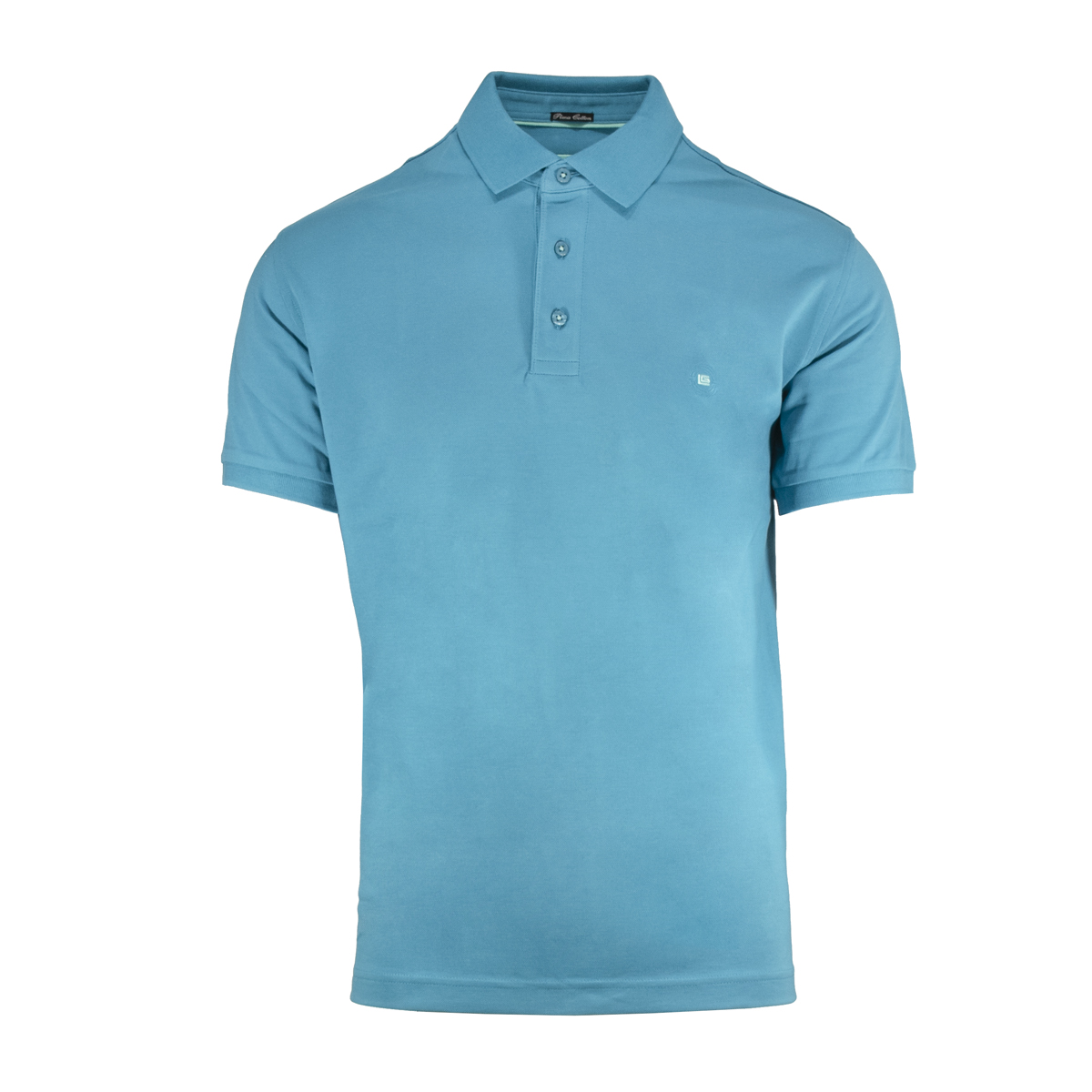 GUY LAROCHE - POLO SS - GL2119090-21 PETROL (1) GUY LAROCHE - POLO S/S - GL2119090-21 PETROL - Image 1