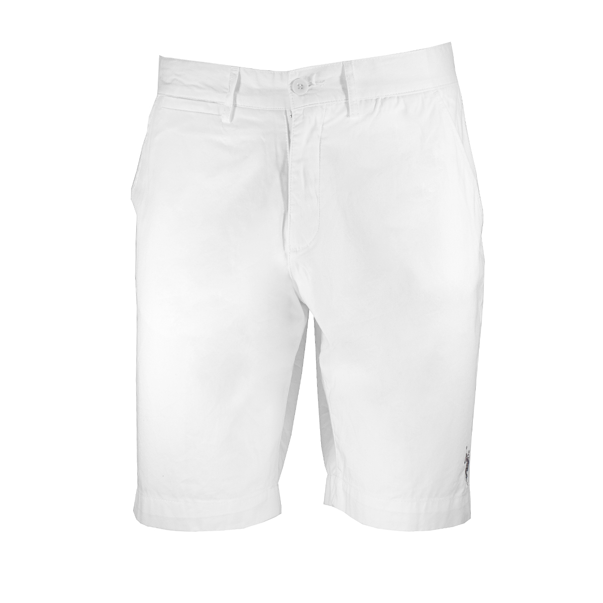 U.S.POLO ASSN. - ABEL SHORT CHINO'S - 157-35019-48461-101 WHITE (1) U.S.POLO ASSN. - ABEL SHORT CHINO'S - 157-35019-48461-101 WHITE - Image 1