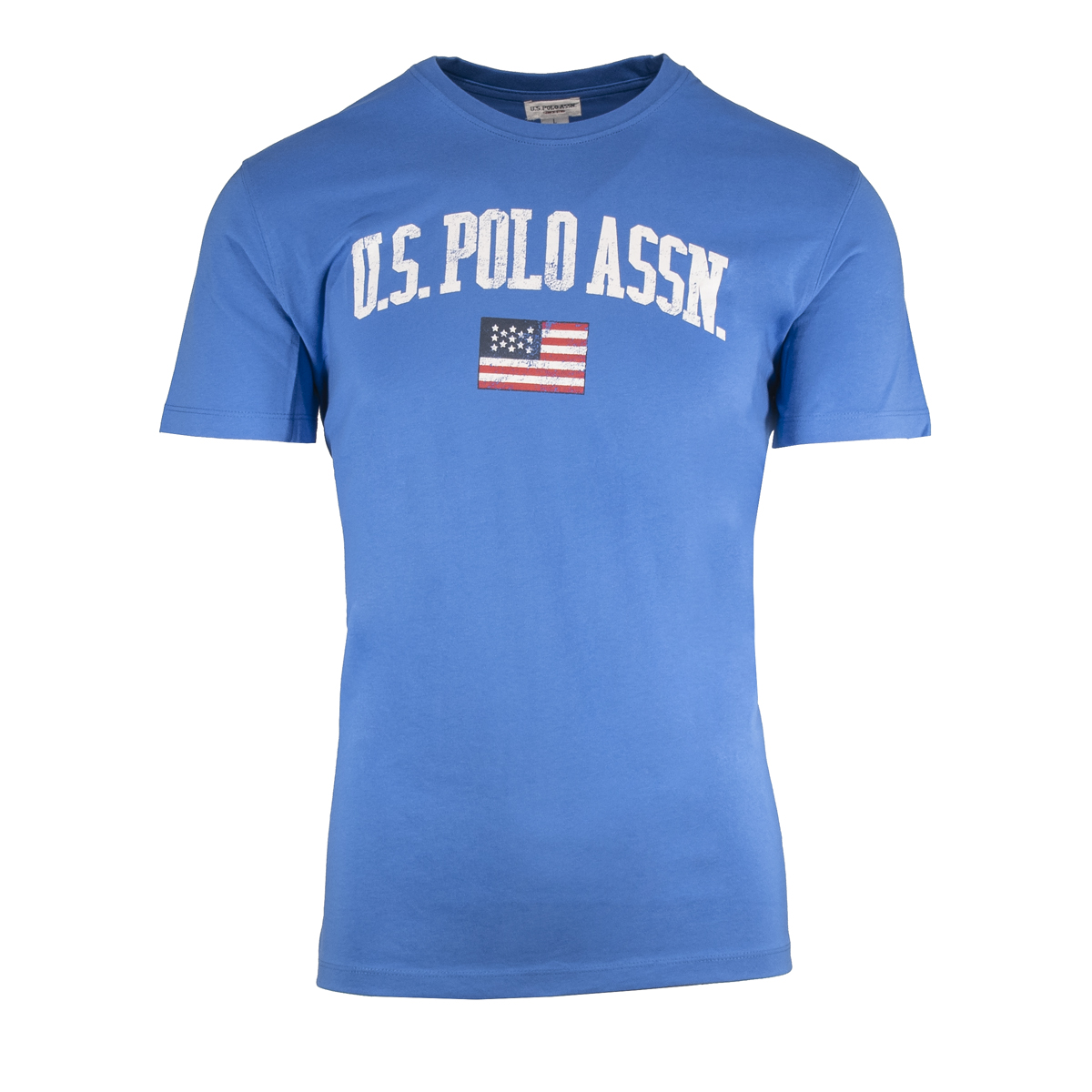 U.S.POLO ASSN. - PATCH LOGO TEE - 154-59942-49351-173 ROYAL BLUE (1) U.S.POLO ASSN. - PATCH LOGO TEE - 154-59942-49351-173 ROYAL BLUE - Image 1