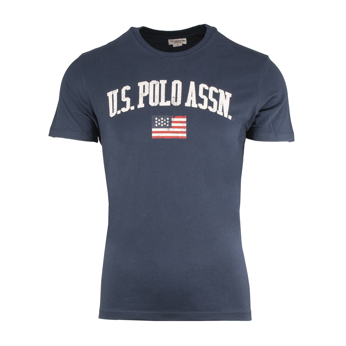 U.S.POLO ASSN. - PATCH LOGO TEE - 154-59942-49351-179 NAVY BLUE (1) U.S.POLO ASSN. - PATCH LOGO TEE - 154-59942-49351-179 NAVY BLUE - Image 1