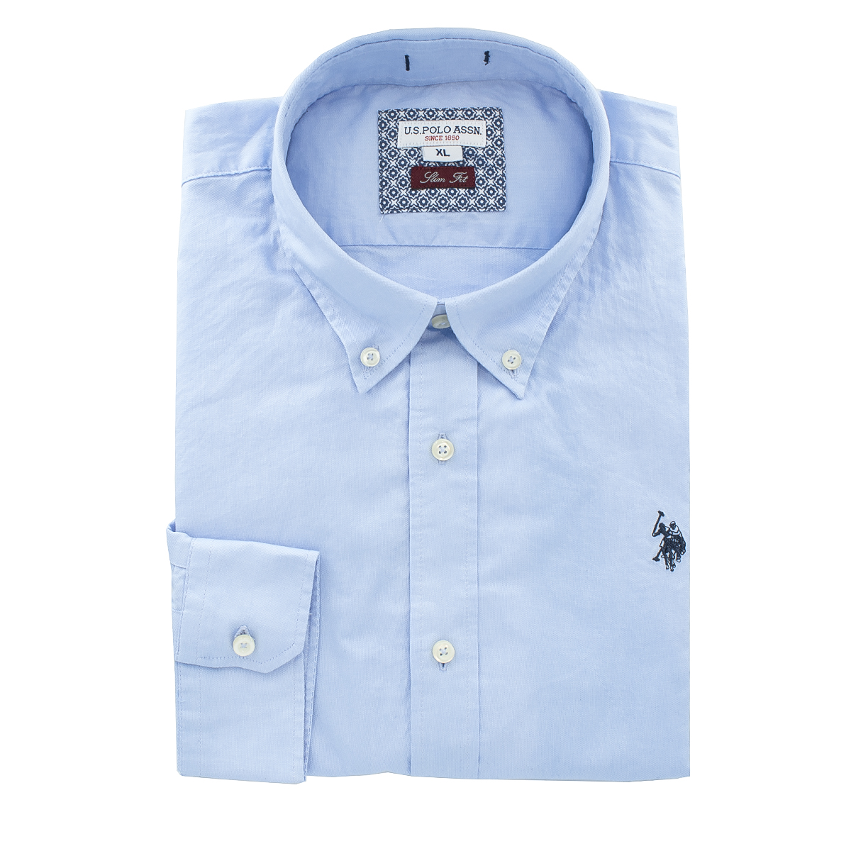 Untitled-19 U.S.POLO ASSN. - JEROM SHIRT SF-BD - 104-60394-51004-103 LIGHT BLUE - Image 1