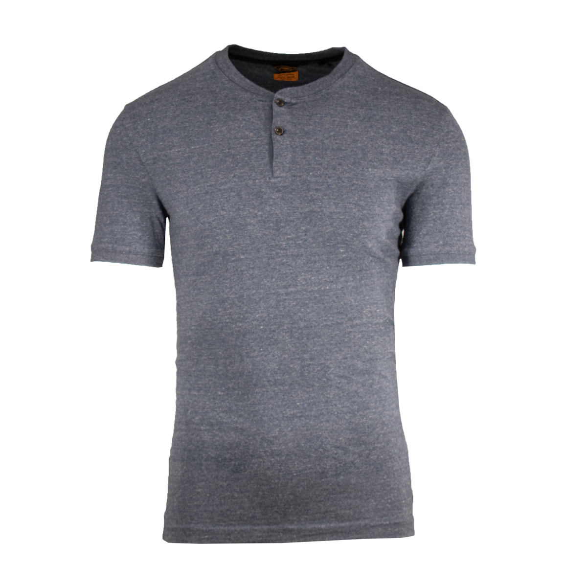 SUPERDRY - SS HENLEY TEE - M6010376A-97T NAVY MARL (1) SUPERDRY - SS HENLEY TEE - M6010376A-97T NAVY MARL - Image 1