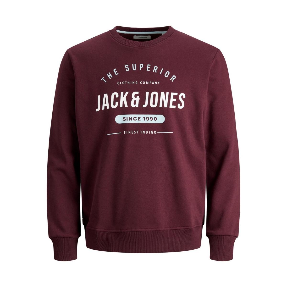 jj__3600157__front JACK & JONES - JJHERO SWEAT CREW NECK - 12188840 PORT ROYALE - Image 1