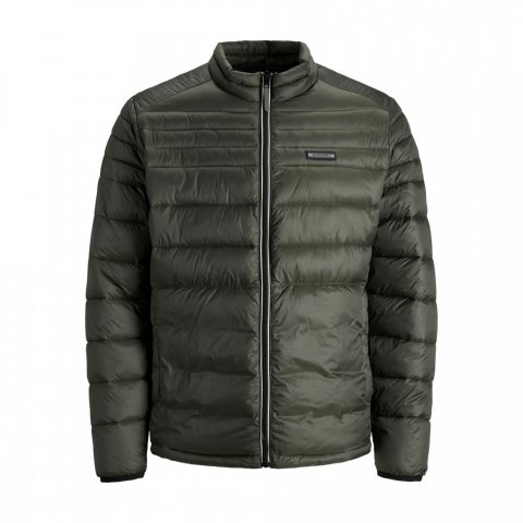 12189878_3613340_front JACK & JONES - JJEACE PUFFER COLLAR PS NOOS - 12194740 FOREST NIGHT - Image 1