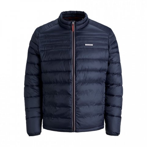 12189878_3613341_front JACK & JONES - JJEACE PUFFER COLLAR PS NOOS - 12194740 NAVY BLAZER - Image 1