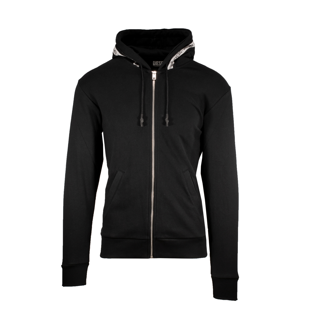 DIESEL - UMLT-BRANDON-Z SWEAT-SHIRT - 00SEBM-0EEAL-900 BLACK (1) DIESEL - UMLT-BRANDON-Z SWEAT-SHIRT - 00SEBM-0EEAL-900 BLACK - Image 1
