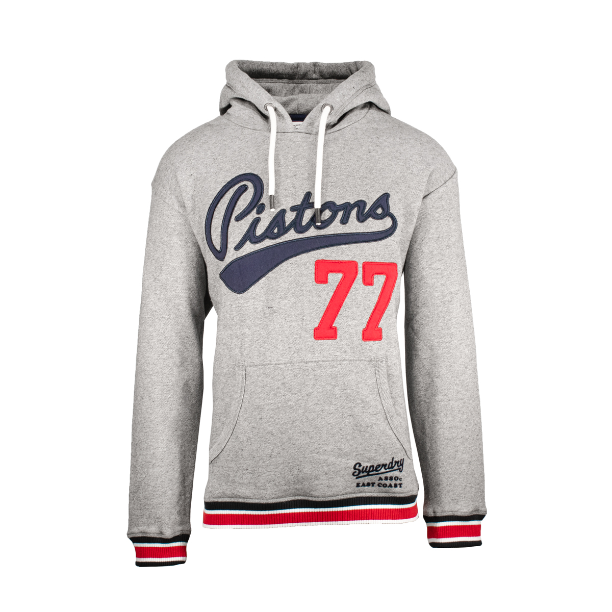 SUPERDRY - COLLEGATE HOOD - M2011544A-QOG GREY GRIT (1) SUPERDRY - COLLEGATE HOOD - M2011544A-QOG GREY GRIT - Image 1
