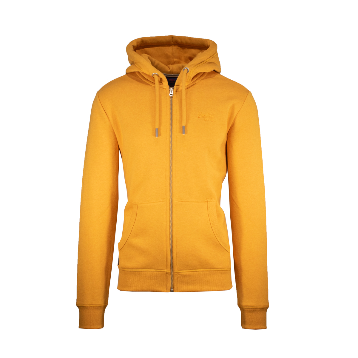 SUPERDRY - VINTAGE LOGO EMB ZIPHOOD BB NO - M2011449A-5YC TUMERIC MARL (1) SUPERDRY - VINTAGE LOGO EMB ZIPHOOD BB NO - M2011449A-5YC TUMERIC MARL - Image 1