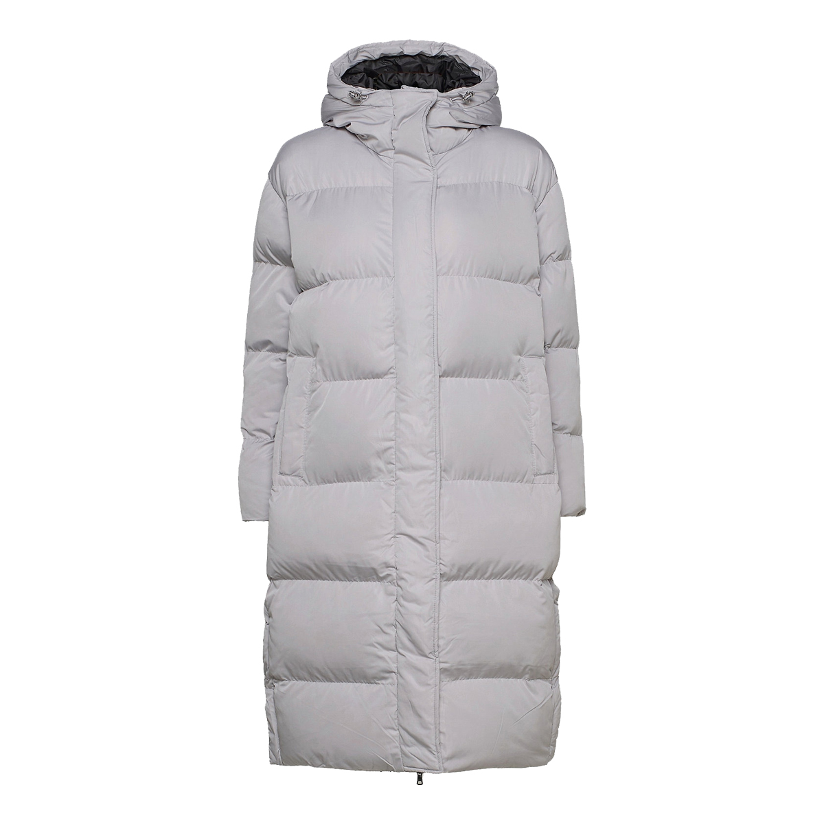 SUPERDRY - STUDIOS LONGLINE DUVET COAT - M5011180A-FSJ FLAT GREY SUPERDRY - STUDIOS LONGLINE DUVET COAT - M5011180A-FSJ FLAT GREY - Image 1
