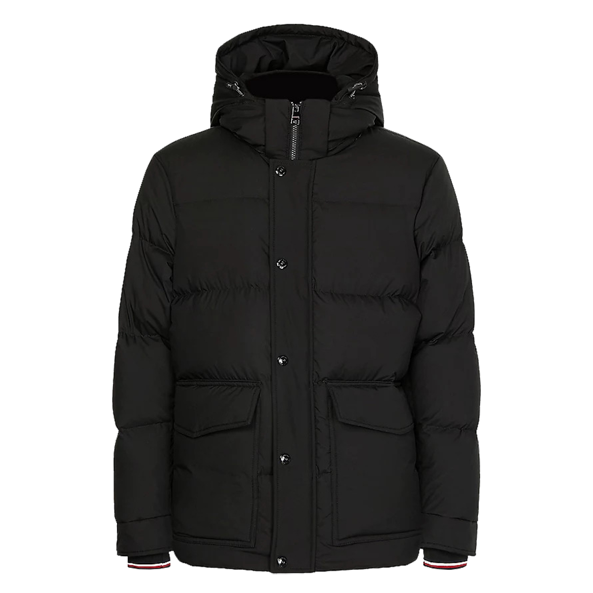 TOMMY HILFIGER - HILFIGER DOWN JACKET - MW0MW19660-BDS BLACK TOMMY HILFIGER - HILFIGER DOWN JACKET - MW0MW19660-BDS BLACK - Image 1