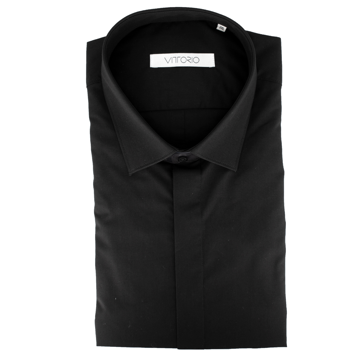 VITTORIO - LS SHIRT - 800-2122-042 BLACK (1) VITTORIO - L/S SHIRT - 800-2122-042 BLACK - Image 1