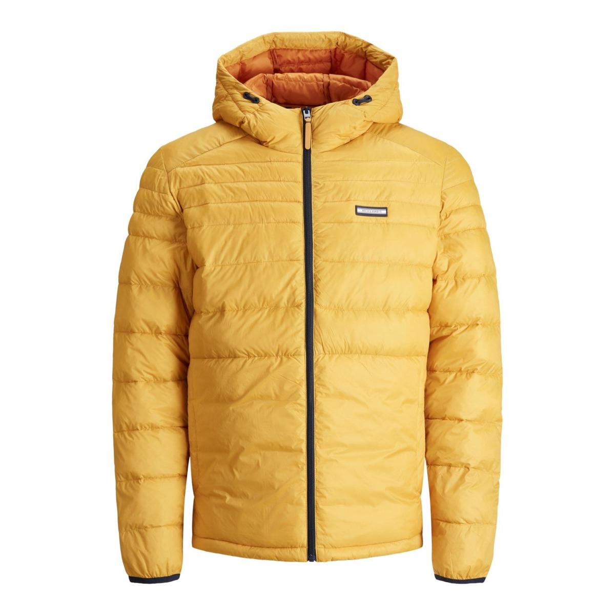 jj__3654101__front JACK & JONES - JJEACE PUFFER HOOD NOOS - 12189882 GOLDEN ORANGE - Image 1