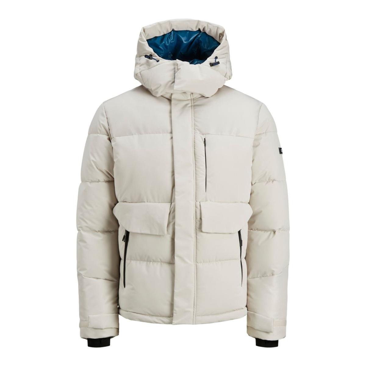 12193188_Moonbeam_001_ProductLarge JACK & JONES - JCOPACE PUFFER SN - 12193188 MOONBEAM - Image 1