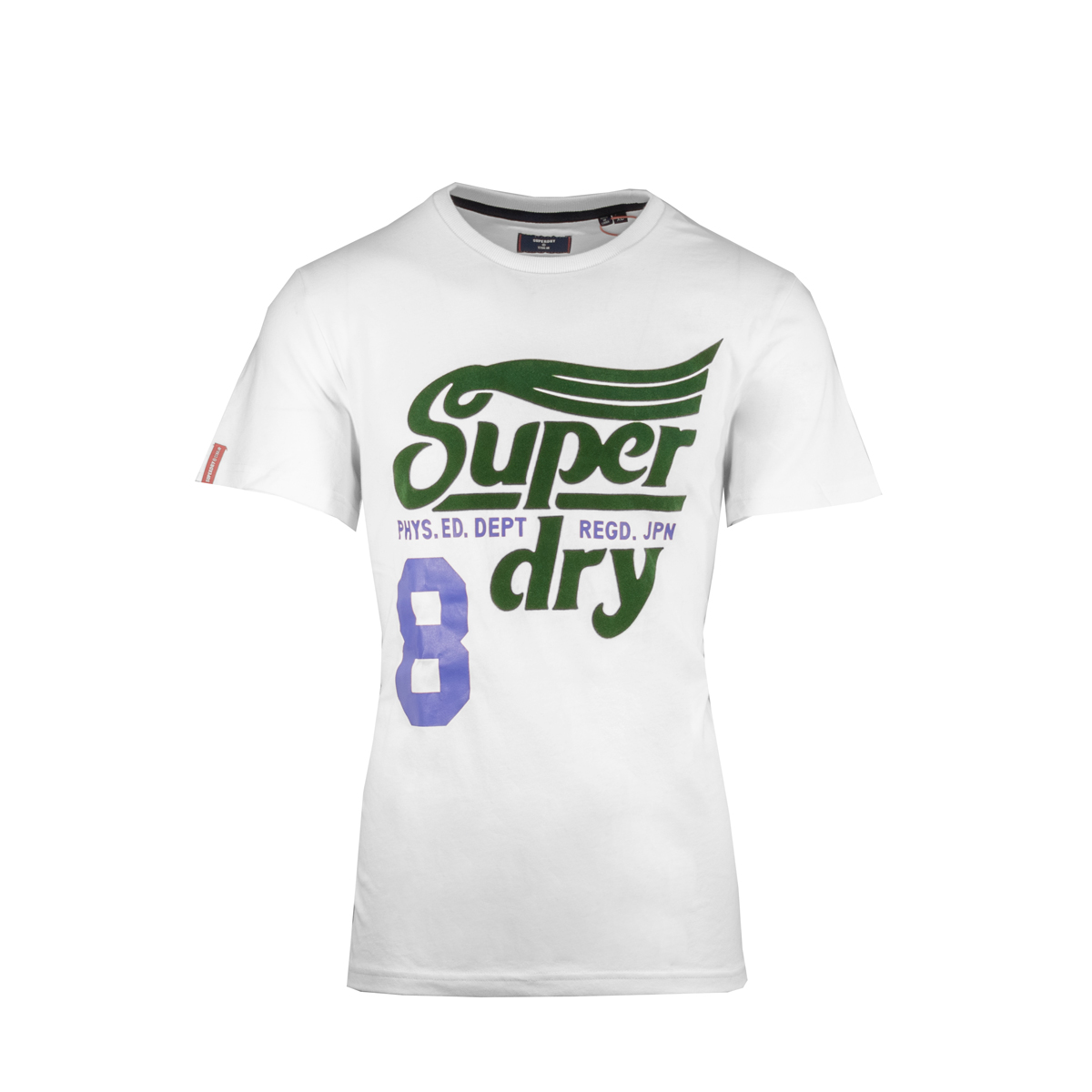 SUPERDRY – COLLEGIATE GRAPHIC TEE 220 – M1011193A-T7X BRILLIANT WHITE (1) SUPERDRY – COLLEGIATE GRAPHIC TEE 220 – M1011193A-T7X BRILLIANT WHITE - Image 1