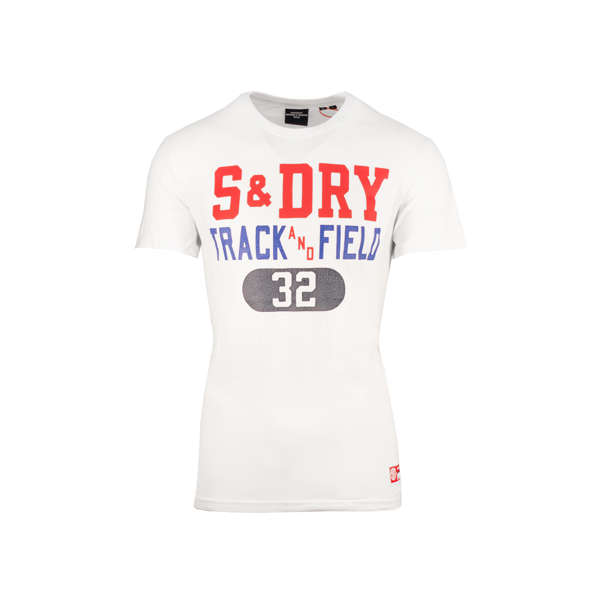 SUPERDRY – TRACK & FIELD GRAPHIC TEE 220 - M1011197A-T7X BRILLIANT WHITE (1) SUPERDRY – TRACK & FIELD GRAPHIC TEE 220 - M1011197A-T7X BRILLIANT WHITE - Image 1