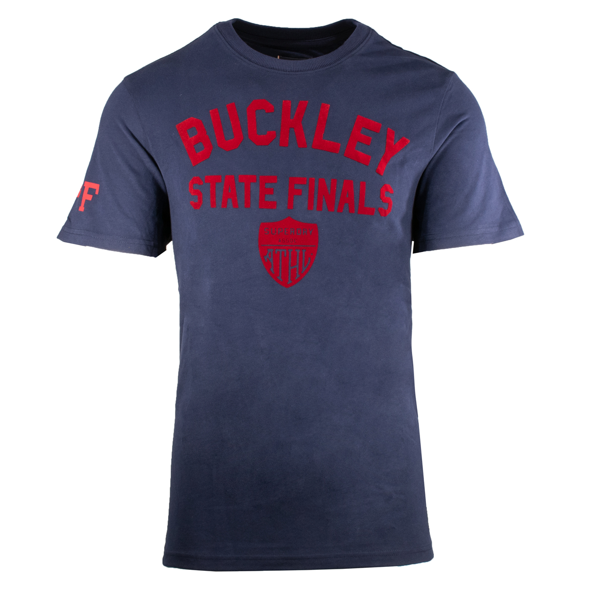 SUPERDRY – VINTAGE ATHLETIC TEE - M1011331A-ADQ RICH NAVY SUPERDRY – VINTAGE ATHLETIC TEE - M1011331A-ADQ RICH NAVY - Image 1