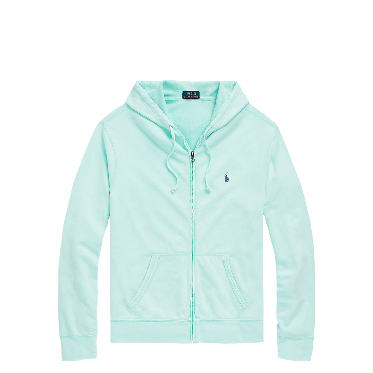 POLO RALPH LAUREN - SPA TERRY HOODIE - 710706348-012 ISLAND AQUA POLO RALPH LAUREN - SPA TERRY HOODIE - 710706348-012 ISLAND AQUA - Image 1
