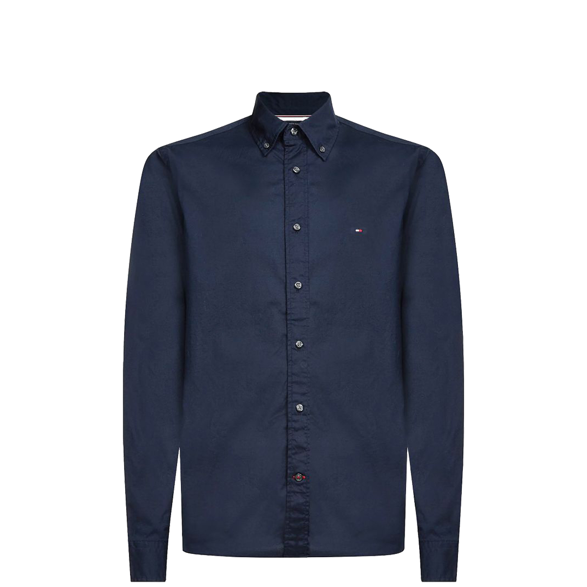 TOMMY HILFIGER - CORE FLEX POPLIN RF RF SHIRT - MW0MW25035-DW5 DESERT SKY TOMMY HILFIGER - CORE FLEX POPLIN RF SHIRT - MW0MW25035-DW5 DESERT SKY - Image 1