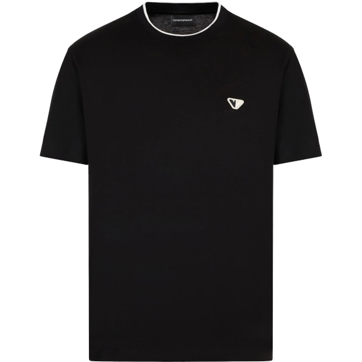 EMPORIO ARMANI - T-SHIRT - 6D1T991JOSZ-0999 BLACK EMPORIO ARMANI - T-SHIRT - 6D1T991JOSZ-0999 BLACK - Image 1