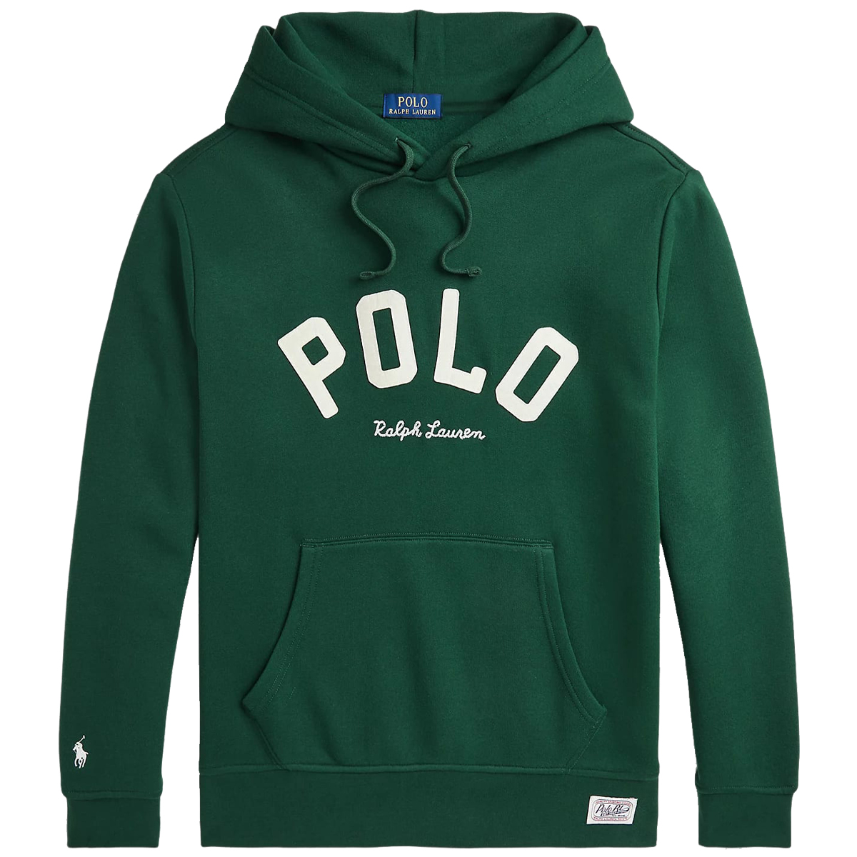 POLO RALPH LAUREN - TH RL FLEECE LOGO HOODIE - 710952040-005 MOSS AGATE POLO RALPH LAUREN - TH RL FLEECE LOGO HOODIE - 710952040-005 MOSS AGATE - Image 1