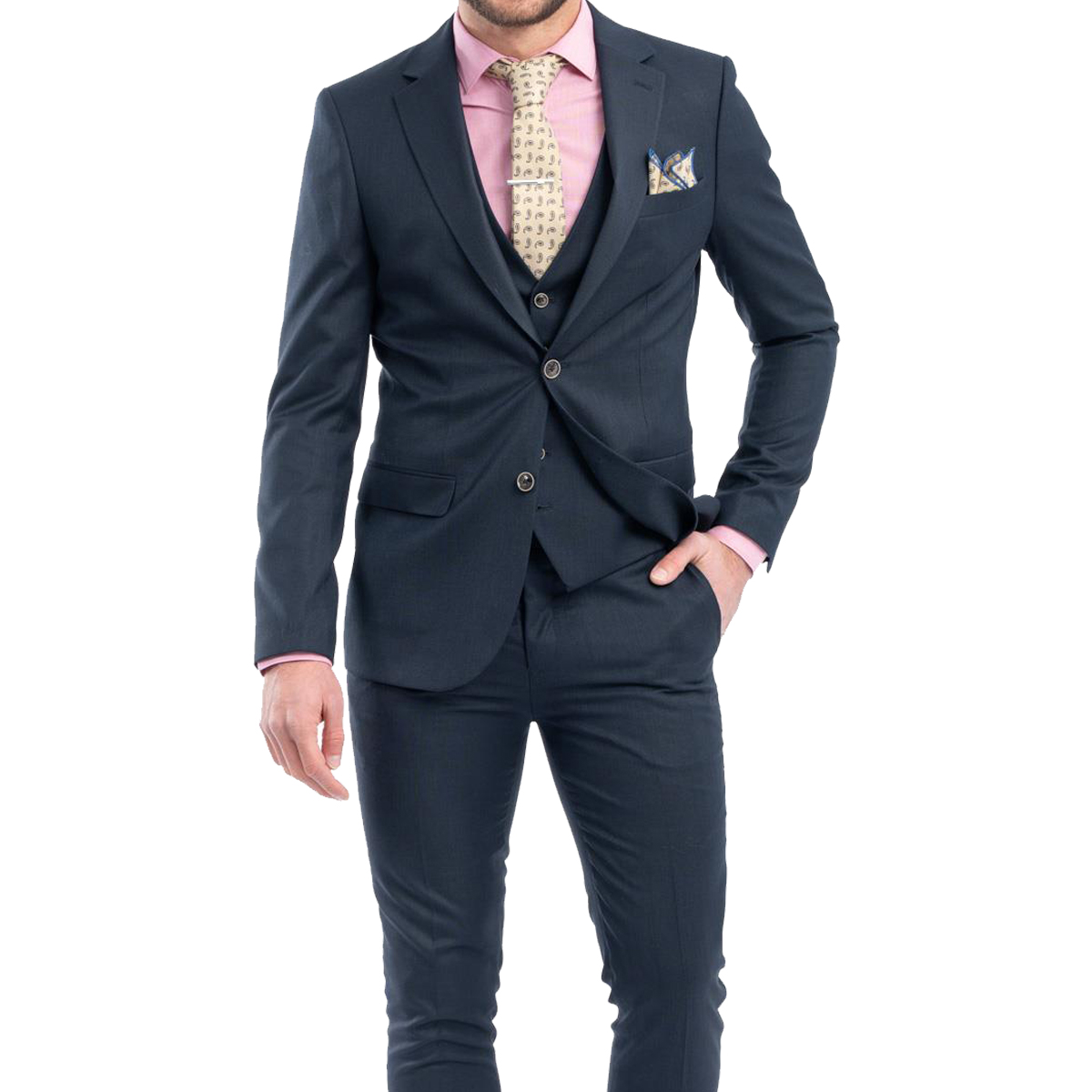 VITTORIO - BOLOGNIA SUIT - 100-23 BLUE VITTORIO - BOLOGNIA SUIT - 100-23 BLUE - Image 1