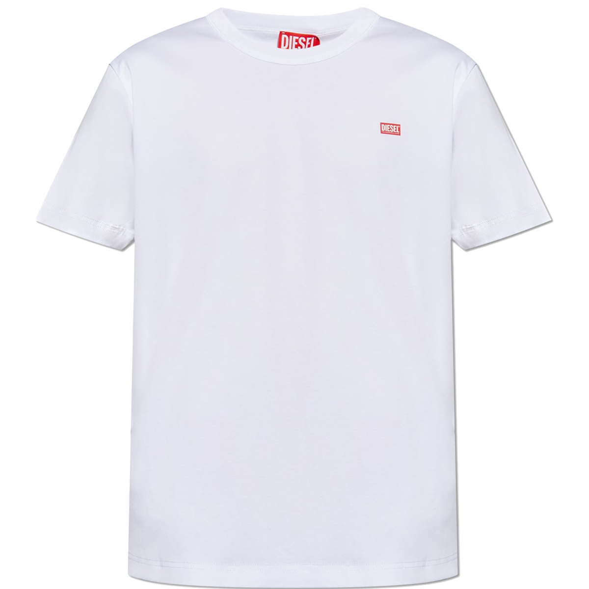 DIESEL - T-MIEGOR-K77 T-SHIRT - A14819-0SKAF-100 WHITE DIESEL - T-MIEGOR-K77 T-SHIRT - A14819-0SKAF-100 WHITE - Image 1
