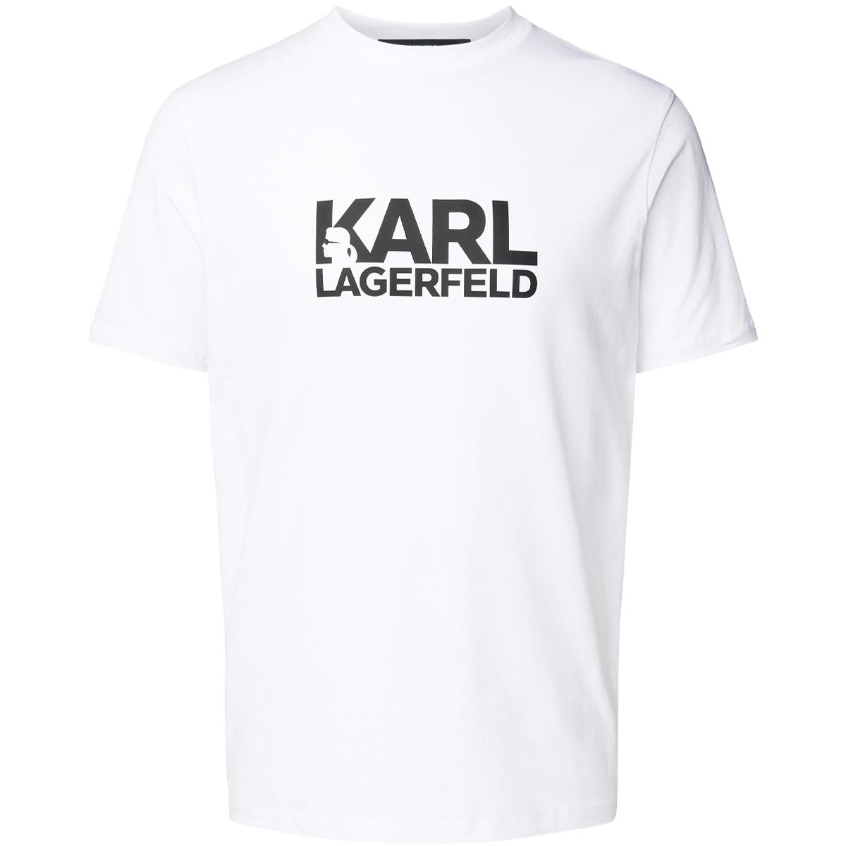 KARL LAGERFELD - T-SHIRT CREWNECK - 755087-552235-10 WHITE KARL LAGERFELD - T-SHIRT CREWNECK - 755087-552235-10 WHITE - Image 1