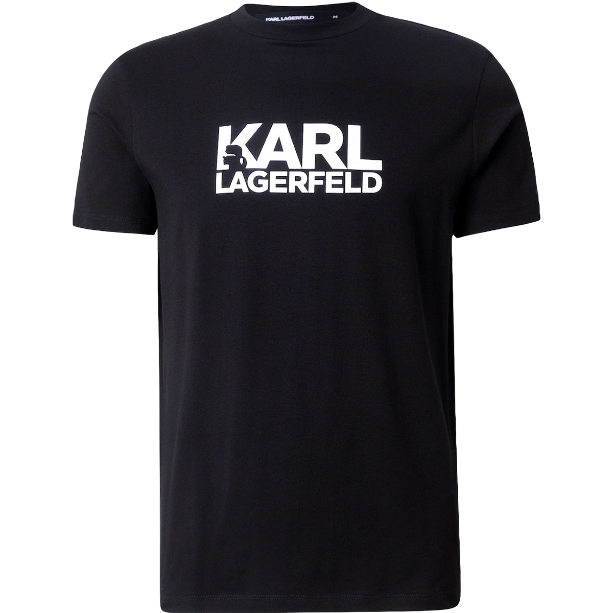 KARL LAGERFELD - T-SHIRT CREWNECK - 755087-552235-910 BLACK KARL LAGERFELD - T-SHIRT CREWNECK - 755087-552235-910 BLACK - Image 1